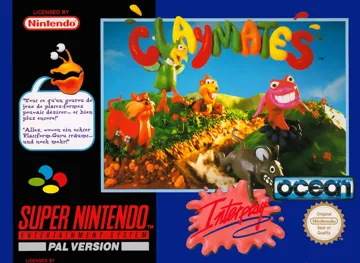 Claymates (Europe) box cover front